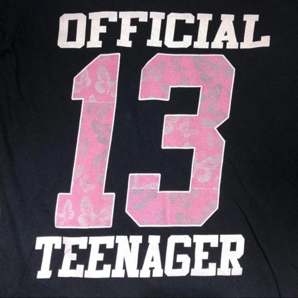 13th Birthday Girl Official Teenager Essential Graphic Tee - Picture 5 of 6